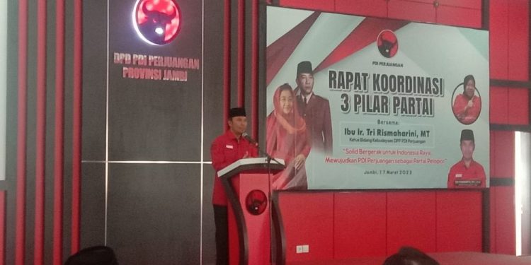 Rakor Bersama Tri Rismaharini, Edi: Kita Perkuat Ideologi, Kerja Keras, Kerja Nyata