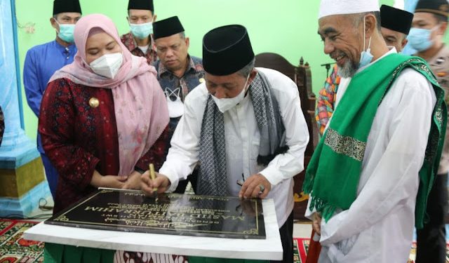 Resmikan Masjid Baiturrahim, Wagub Ajak Masyarakat Makmurkan Masjid