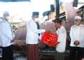 Wakil Bupati Tanjungjabung Barat Tinjau Lokasi Kebakaran dan Serahkan Bantuan