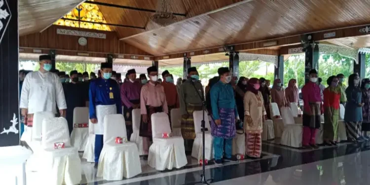 Bupati Batanghari Lantik Pejabat Struktual ASN di Rumah Dinas Bupati