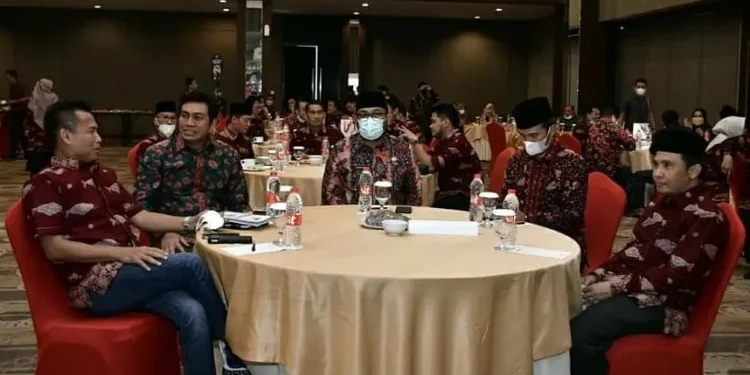 Hadiri Pengukuhan PB Kabari, Bupati MFA: Semua Harus Ikut Serta dalam Pembangunan Daerah