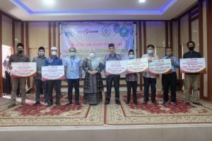 Bupati Muaro Jambi Hadiri Sekaligus Serahkan Bonus Kafilah Musabaqah Tilawatil Quran Tahun 2022