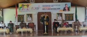 Hadiri Pelantikan DPC Fokbi, Wabup Bakhtiar: Semoga Ke Depan Membuat Batanghari Bangga