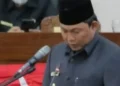 Wakil Bupati Tanjungjabung Barat Kembali Hadiri Rapat Paripurna DPRD Bahas LKPJ 2021