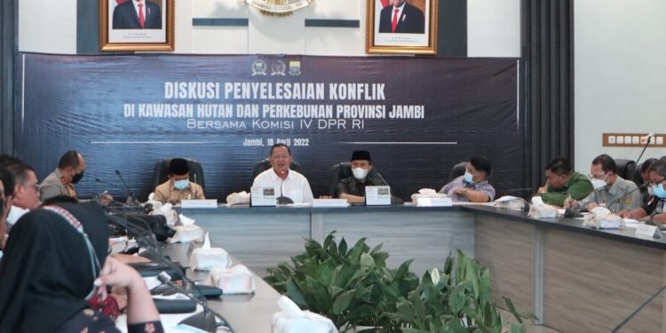 Komisi IV DPR RI Dukung Pansus Konflik Lahan DPRD Provinsi Jambi