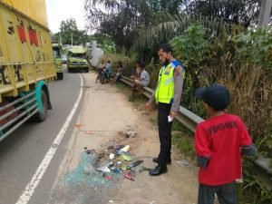 Tiga Mobil Truk Tabrakan Beruntun di Merlung, Berikut Keterangan Kasatlantas