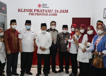 Al Haris: Pemprov-PMI Tingkatkan Sinergitas Berikan Layanan Terbaik