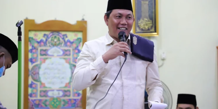 Wakil Bupati Tanjungjabung Barat Safari Ramadan di Pasar Senin