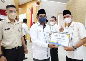 Bupati Tanjungjabung Barat Buka Launching SPPT PBB-P2 Tahun 2022