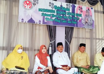 Bupati Tanjungjabung Barat Hadiri Acara Halal Bihalal Dekranasda
