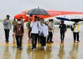Gubernur Jambi Dampingi Kunker Presiden Jokowi