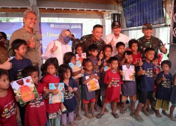 Bersama Danrem dan Kepala BI, Edi Purwanto Salurkan Bantuan Motor Trail untuk Orang Rimba