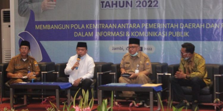 Al Haris Ajak Pers Tangkal Hoaks di Tengah Masyarakat