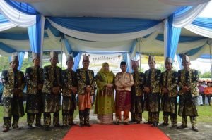 Bupati Muarojambi Hadiri Pengukuhan Kepala Adat Desa Se-Kecamatan Taman Rajo