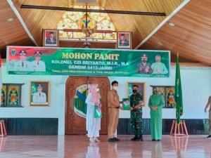 Bupati Fadhil Arief Hadiri Acara Mohon Pamit Dandim 0415/Jambi