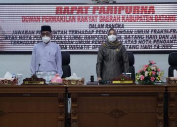 Hadiri Rapat Paripurna, Wabup Bakhtiar: Pimpinan dan Jajaran OPD Harus Langsung dalam Pembahasan Ranperda