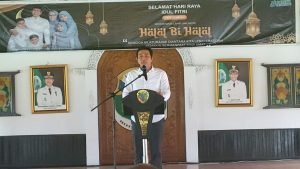 Bupati Fadhil Arief Gelar Halal Bihalal dengan Dandim 0415/Jambi
