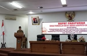 Hadiri Rapat Paripurna, H Bakhtiar: Evaluasi Kinerja Kepala OPD yang Tidak Hadir Rapat
