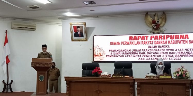 Hadiri Rapat Paripurna, H Bakhtiar: Evaluasi Kinerja Kepala OPD yang Tidak Hadir Rapat