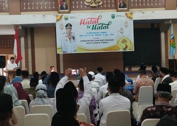 Gubernur Al Haris Halal Bihalal Bersama Pemerintah dan Masyarakat Kota Sungai Penuh