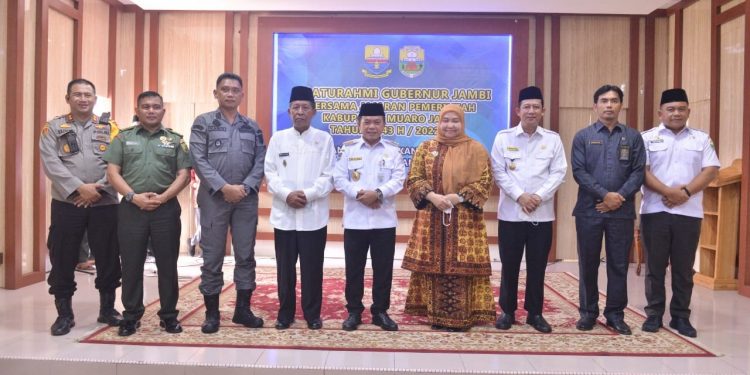 Silaturahmi Gubernur Jambi Bersama Jajaran Pemerintah Kabupaten Muarojambi 1443 H/2022 M