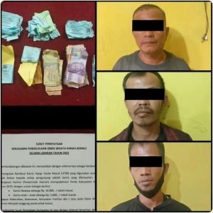 Tiga Pelaku Pungli Diamankan Polres Kerinci