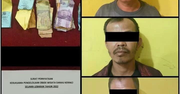 Tiga Pelaku Pungli Diamankan Polres Kerinci