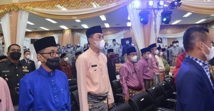 PJ Bupati Muarojambi Hadiri Rapat Paripurna DPRD Kota Jambi