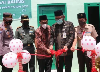 Sudirman Resmikan Rumah Program Bakti Fisik PWN di Batanghari