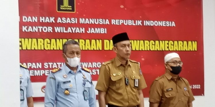 Sekda Agus Sanusi Buka Diseminasi Layanan Kewarganegaraan dan kewarganegaraan