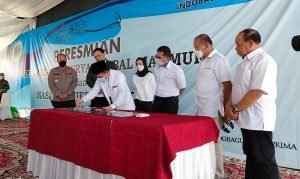 Gubernur Al Haris Resmikan Pelabuhan PT SGM