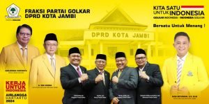 Fraksi Partai Golkar DPRD Kota Jambi berikan Kejutan