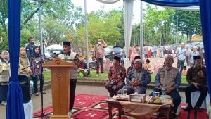 Sekda Muarojambi Melepas Keberangkatan Jamaah Haji Kabupaten Muarojambi 2022
