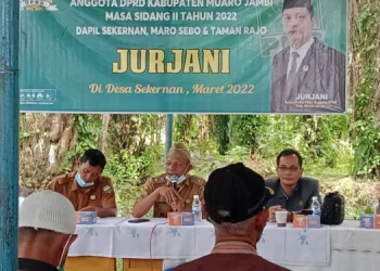 Ketua Komisi II DPRD Muaro Jambi Reses ke Desa Sekernan