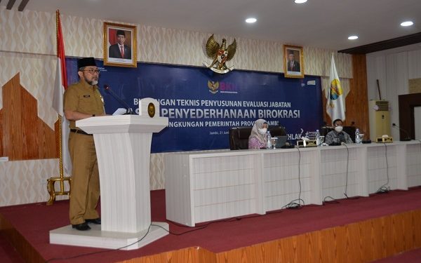 Sekda Sudirman: Pemprov Dukung Penyederhanaan Birokrasi