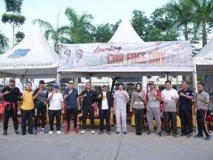 Bupati Anwar Sadat Launching Acara Car Free Day