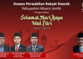 DPRD Muaro Jambi Ucapkan Selamat Hari Raya Idul Fitri 1443 H