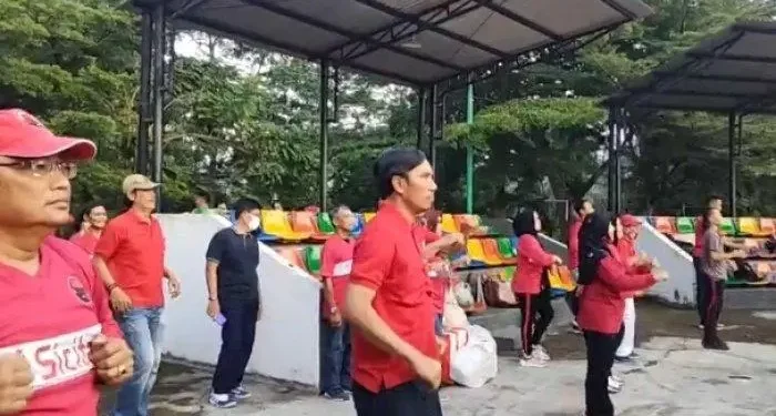 Ketua DPRD Edi Purwanto: Peserta Senam Cinta Tanah Air Pecahkan Rekor MURI