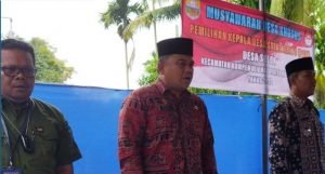 Sekda Muarojambi Menghadiri Pemilihan Kepala Desa Solok Kumpeh Ulu