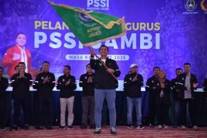 Fadhil Arief Resmi Dilantik Sebagai Asprov PSSI Jambi