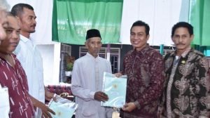 Bupati Fadhil Arief Targetkan 2024 Seluruh Tanah Warga Batanghari Bersertifikat