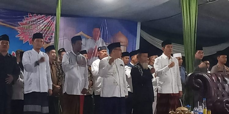 Bupati Fadhil Arief Hadiri Halal Bihalal Bersama Masyarakat Sridadi