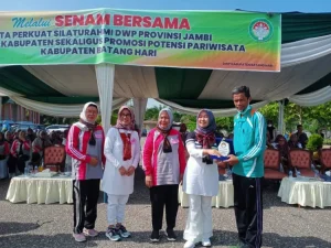 Sekda Batanghari Hadiri Kunjungan Penasehat DWP Provinsi Jambi