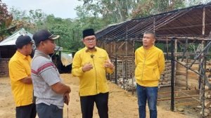 Ivan Wirata DPRD Provinsi Jambi Kunjungi Keluarga Korban Kebakaran di Muaro Jambi