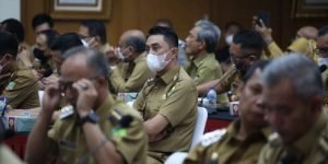 Pj Bupati Muarojambi Hadiri Rakor Bersama Kemendagri di Jakarta