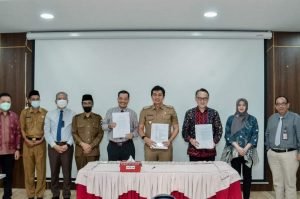 Akselerasi Pembangunan Batanghari, Bupati MFA Tandatangani Pinjaman Daerah