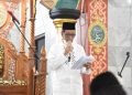 Wakil Bupati Batanghari Laksanakan Sholat Ied Adha di Masjid Fastabiqul Khairat