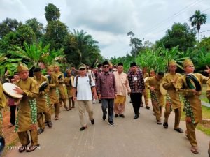 Wabup Bakhtiar Sambut Tim Ekspedisi DAS Batanghari dari Kemendikbudrestek RI