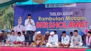 Edi Purwanto Hadiri Tabligh Akbar Peringatan 1 Muharram di Batanghari