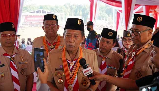 Abdullah Sani: Penghargaan Lencana Melati, Merupakan Motivasi Bagi Pramuka Jambi